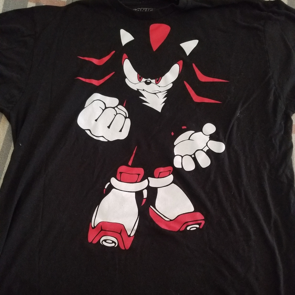 sonic the hedgehog shirt